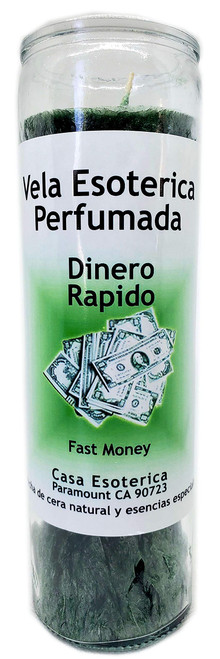 Indio Products Fast Money Candle (Dinero Rapido)-Spiritual Magick Spell Esoteric Palm Wax Candle Indio Products Fast Money Candle (Dinero Rapido)-Spiritual Magick Spell Esoteric Palm Wax Candle