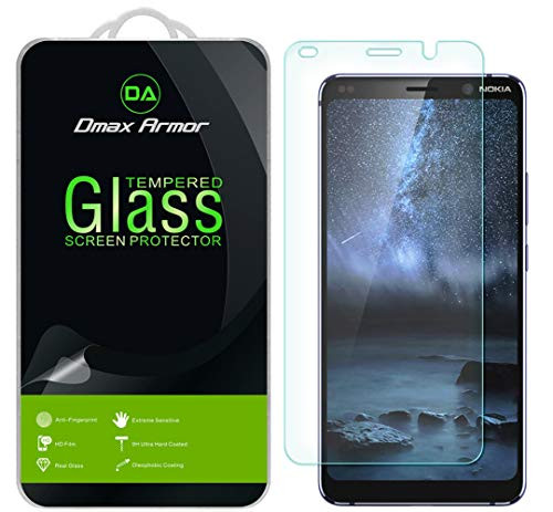 [2-Pack] Dmax Armor for Nokia 9 / Nokia 9 PureView Tempered Glass Screen Protector - Lifetime Replacement