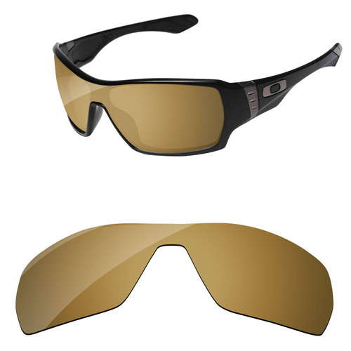 PapaViva Replacement Lenses for Oakley Offshoot OO9190 Sunglass Bronze Golden - Polarized