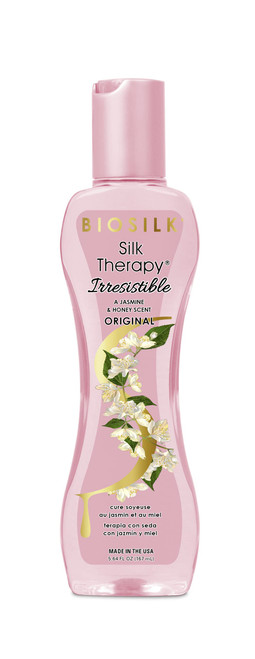 BioSilk Irresistible Collection Silk Therapy Leave-in Treatment 5.64oz. Jasmine & Honey Scent, 5.64 ounces