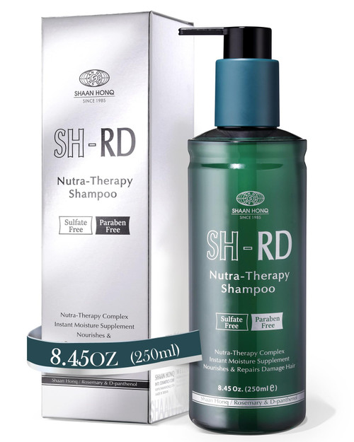 SH-RD Nutra-Therapy Shampoo for Dry Damaged Hair | Protein Hair Treatment to Repair Split Ends & Moisture | Protein Shampoo for Color-Treated, Frizzy, Bleached Hair | Sulfate-Free - 8.45oz/250ml SH-RD Nutra-Therapy Shampoo for Dry Damaged Hair | Protein Hair Treatment to Repair Split Ends & Moisture | Protein Shampoo for Color-Treated, Frizzy, Bleached Hair | Sulfate-Free - 8.45oz/250ml