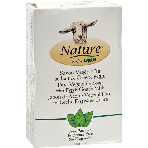 Canus Goats Milk Bar Soap - Fragrance Free - 5 oz - (Pack of 3) Canus Goats Milk Bar Soap - Fragrance Free - 5 oz - (Pack of 3)