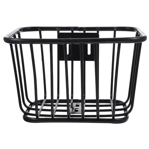 Bicycle Iron Basket Scooter Bike Front Basket Bike Container Bike Accessories for Mountain Bike Basket Bike Handlebar Basket Scooter Accessories for Bike Supply