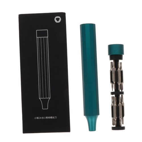 Veemoon 1 Set 24 Screwdriver Set Mini Screwdriver Hand Tools Precision Screwdriver Mini Tools Repair Accessories