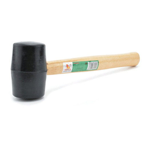 VILLCASE Rubber Mallet Hammer Metal Edging for Landscaping Laminate Flooring Installation Kit Wooden Mallet Mallets Paint Tent Elastic Rubber Hammer Bamboo Camping Wooden Hammer