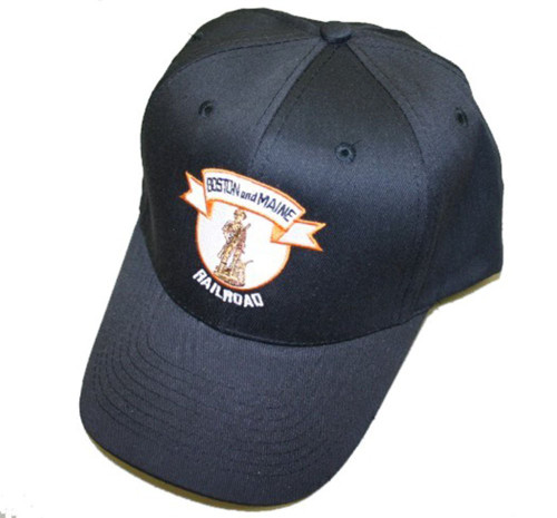 Daylight Sales Boston and Maine Minuteman Logo Embroidered Hat [hat65] Black