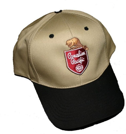 Daylight Sales Canadian Pacific Railway Embroidered Hat [hat75] Bk/tan