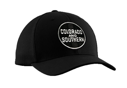 Daylight Sales Colorado and Southern Railway Embroidered Hat [hat113] Black