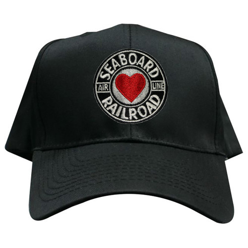 Daylight Sales Seaboard Air Line Railroad Embroidered Hat [hat116] Black