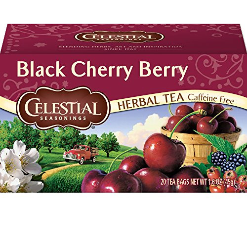 Celestial Seasonings Black Cherry Berry Herbal Tea, 20 Count Celestial Seasonings Black Cherry Berry Herbal Tea, 20 Count