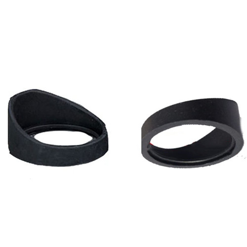 TYZK Microscope Kit 2PCS Various Biological Stereo Microscope Telescope Monocular Binoculars Use Rubber Eye Guards Microscope Lens Adapters (Color : A)