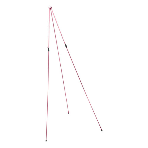 SM SunniMix Display Easel, Tripod Easel Stand Metal Folding Painting Canvas Easel Art Easel for Display Wedding Signs Photo Painting Canvases Art Poster, Pink
