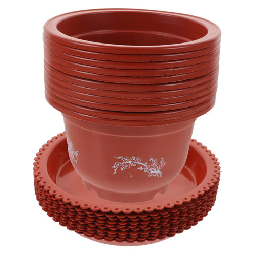 FONDOTIN 10pcs Flowerpot Bonsai Tree Pot Cactus Flower Pot Planting Pots Small Flower Pot Patio Planters Plant Container Garden Flower Pot Gardening Pots Plastic Thickened Succulent Plants FONDOTIN 10pcs Flowerpot Bonsai Tree Pot Cactus Flower Pot Planting Pots Small Flower Pot Patio Planters Plant Container Garden Flower Pot Gardening Pots Plastic Thickened Succulent Plants
