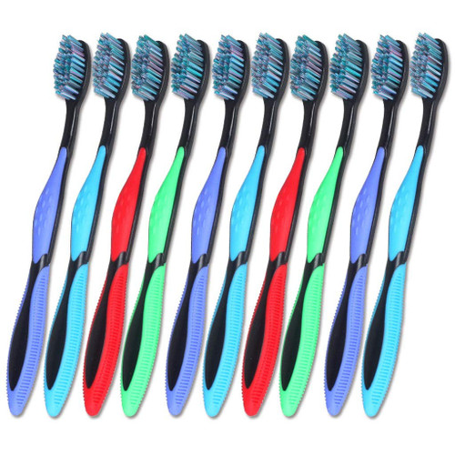 Manual Tooth Brush Toothbrush Medium Spinbrush Manual Toothbrushes Health All in One 10 Count Interdental Brush (Quantity : 10)