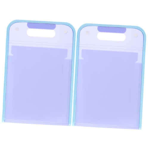 NOLITOY 2pcs File Holder Expanding Paper Organizer Accordion File Organizer Accordion Paper Organizer Accordion Filing Folder Expandable Accordion Folder A4 Office Briefcase Vertical Pp