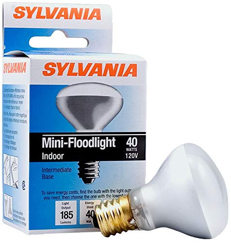 Sylvania 14820 40-Watt Intermediate Base Incandescent R14 Mini-Reflector Light Bulb