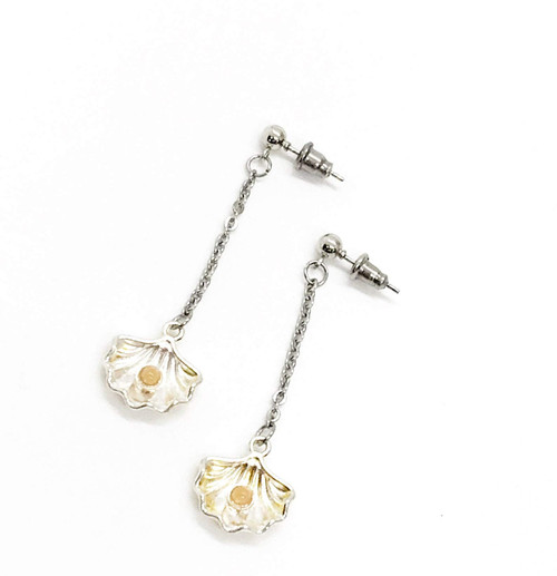 Mustard Seed Dangle Shell Earrings, Mustard Seed Jewelry, Matthew 17 20, Mustard Seed Faith Jewelry, Scripture Gifts, Faith Gift Mustard Seed Dangle Shell Earrings, Mustard Seed Jewelry, Matthew 17 20, Mustard Seed Faith Jewelry, Scripture Gifts, Faith Gift