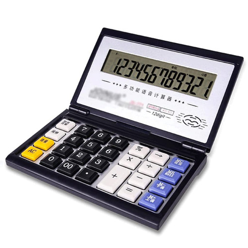 Foldable Scientific Calculators 12 Bit Desktop Calculators Home School Basic Office Calculators Multipurpose Calculators