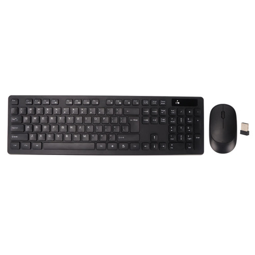 Tangxi Wireless Keyboard and Mouse Combo, 2.4G Ergonomic Waterproof 104 Keys Wireless Computer Keyboard with Mute Button, 1600dpi Silent Mouse, Support for Windows, iOS, for Android