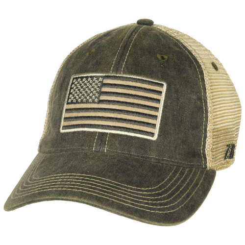 7.62 Design Tactical U.S. Flag Vintage Trucker Hat Black 7.62 Design Tactical U.S. Flag Vintage Trucker Hat Black