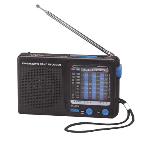 Fox Valley Traders 9- Band World Radio