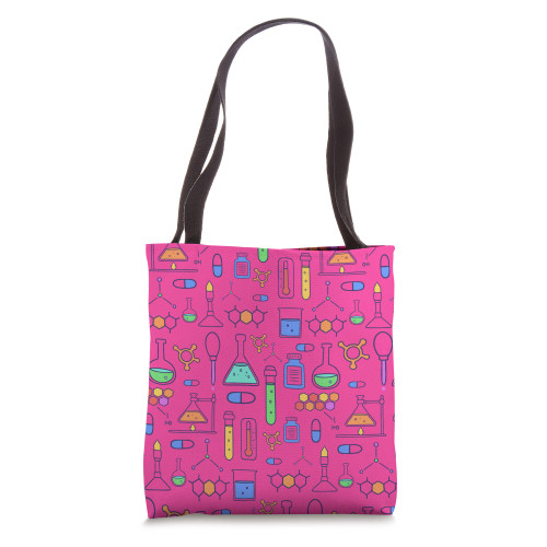 Chemistry Pattern Science Chemist Chemistry Student Gift Tote Bag