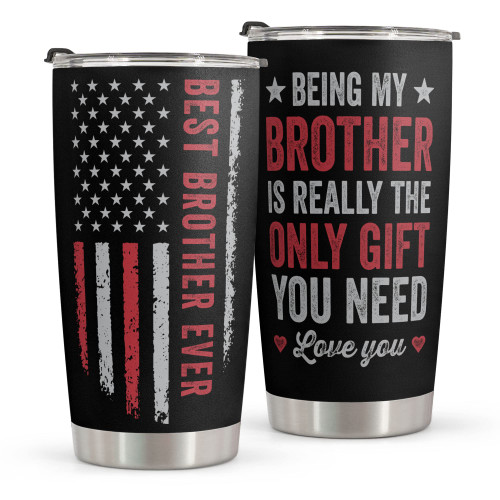 Macorner Brother Gifts - Tumbler 20oz - Birthday Christmas Gifts for Brothers From Sister Brother - Gifts For Men Big Brother Little Brother Siblings Brother In Law - Brother Gifts From Sister Macorner Brother Gifts - Tumbler 20oz - Birthday Christmas Gifts for Brothers From Sister Brother - Gifts For Men Big Brother Little Brother Siblings Brother In Law - Brother Gifts From Sister