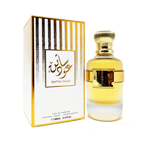 META-BOSEM Satin, Eau De Parfum Natural Spray for Women for Men | Woody & Aromatic Oud Fragrance | Long Lasting Concentrated Luxury Perfume | Sweet & Floral Scent, 3.4 Fluid Ounce/100 Ml