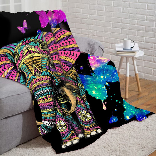 Vencede Elephant Blanket Adult Elephant Blankets for Women Elephant Gifts for Girls Baby Kids Elephant Throw Blankets Soft Cozy Flannel Elephant Couch Blankets for Sofa Couch Bed 40"x50", Black Vencede Elephant Blanket Adult Elephant Blankets for Women Elephant Gifts for Girls Baby Kids Elephant Throw Blankets Soft Cozy Flannel Elephant Couch Blankets for Sofa Couch Bed 40"x50", Black