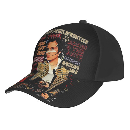Baseball Cap Adam and The Ants Unisex Adjustable Trucker Caps Adult Topee Cowboy Hat Black Baseball Cap Adam and The Ants Unisex Adjustable Trucker Caps Adult Topee Cowboy Hat Black