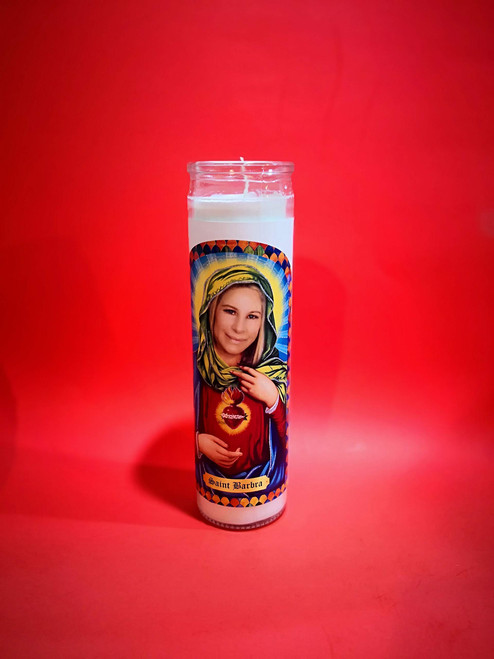 Barbra Streisand Prayer Candle Humor Funny Celebrity Prayer Candle Barbra Streisand Gift Barbra Streisand Art Funny Prayer Candles Barbra Streisand Prayer Candle Humor Funny Celebrity Prayer Candle Barbra Streisand Gift Barbra Streisand Art Funny Prayer Candles