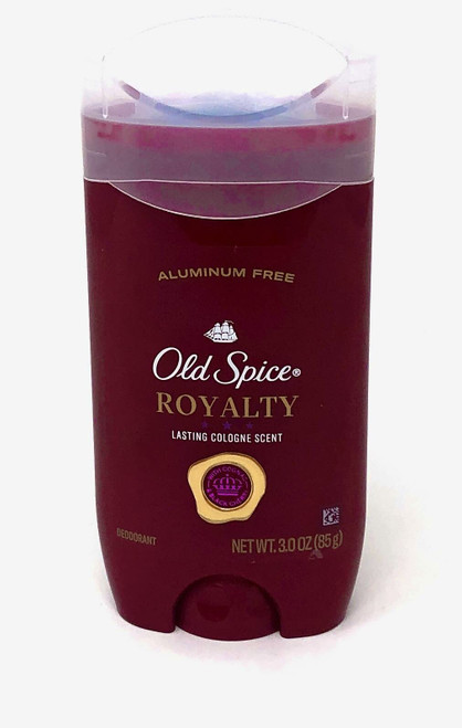 Old Spice Deodorant, Aluminum Free, Royalty Cologne Scent, 3.0 oz