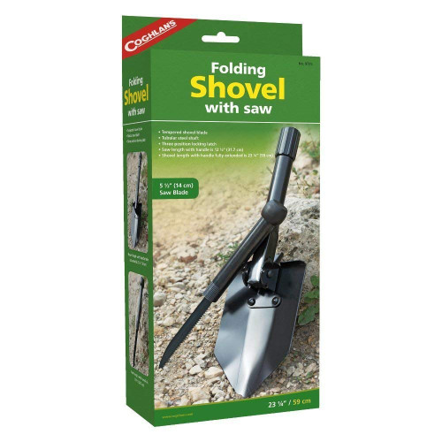 Coghlan's Folding Camp Shovel with Saw