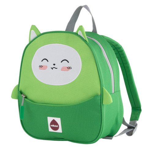 Milkdot Designer Mini Backpack, Perfect for Women, Men, Boys, Girls, Stylish for kids ages 3+ (Green)