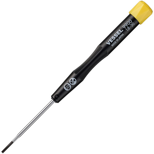 VESSEL 9900 Micro Screwdriver for Precision Screws -1.8 x 50