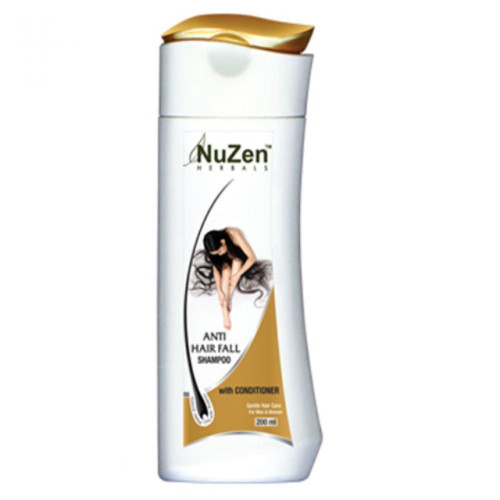 Angel Shoppe 2 X Nuzen Herbals Anti Hair Fall Shampoo with Conditioner- 200ml X 2 = Net.400ml (13.5 Oz)