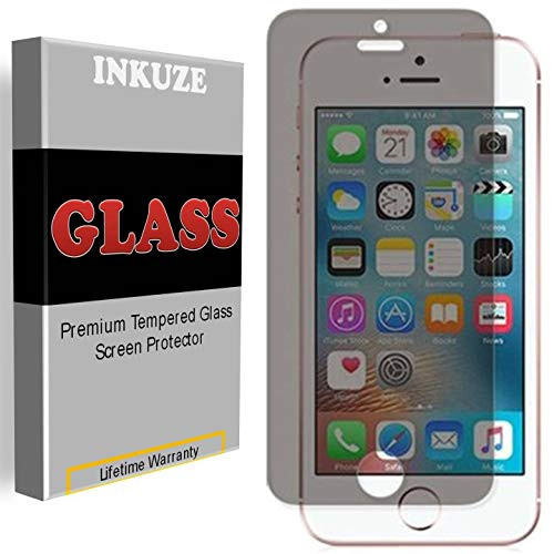for iPhone SE, 5S, 5C, 5 Screen Protector, Privacy Anti Spy Tempered Glass Screen Protector Guard