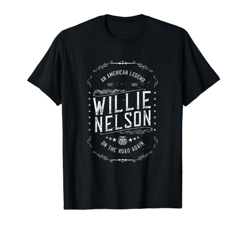 Official Willie Nelson American Legend T-Shirt