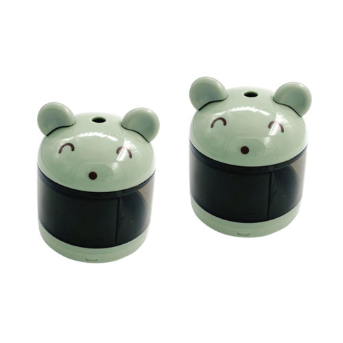 STOBOK 2pcs Automatic Electric Pencil Sharpener Cartoon Children Sharpener Student use Vertical sharpeners Electric Plastic Office Sharpener Pencil Sharpener for Kids