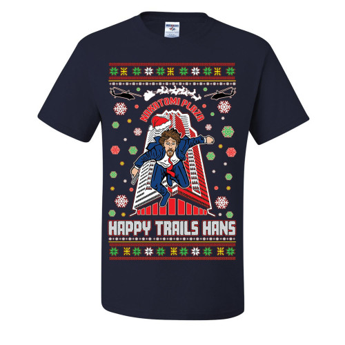Nakatomi Plaza Ugly Christmas Party Ugly 1988 Newest Ugly Christmas T-Shirts, Navy Blue, Large Nakatomi Plaza Ugly Christmas Party Ugly 1988 Newest Ugly Christmas T-Shirts, Navy Blue, Large