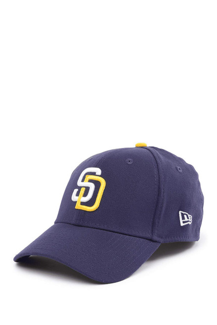 New Era San Diego Padres MLB 3930 39THIRTY Flexfit Cap Hat (S/M) Navy