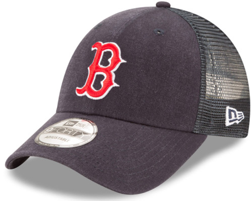 New Era MLB 9FORTY Mesh Trucker Adjustable Hat Cap One Size Fits All (Boston Red Sox) New Era MLB 9FORTY Mesh Trucker Adjustable Hat Cap One Size Fits All (Boston Red Sox)