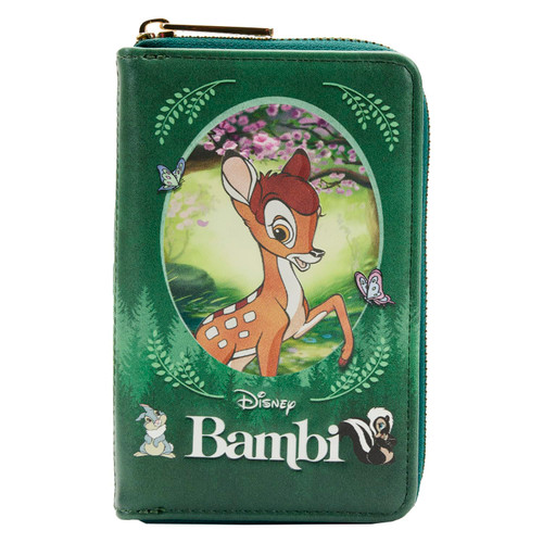 Loungefly DISNEY CLASSIC BOOKS BAMBI ZIP AROUND WALLET
