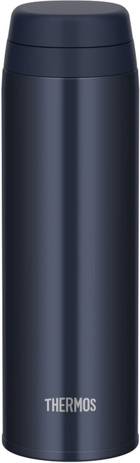 Thermos JOR-500 DNVY Water Bottle, Vacuum Insulated Travel Mug, 16.9 fl oz (500 ml), Dark Navy, Dishwasher Safe Model