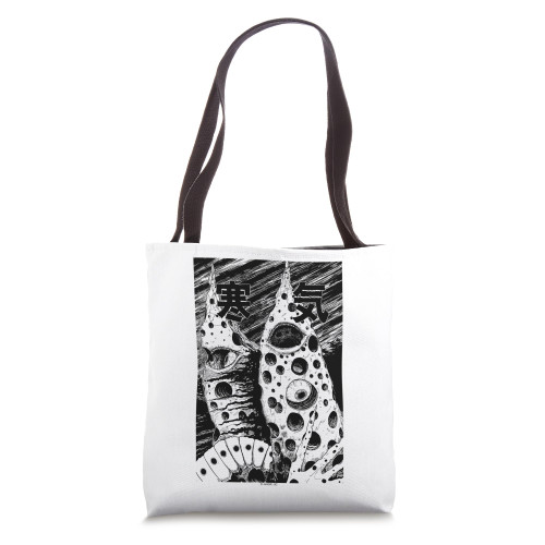 Junji Ito Holey Eyeball Plants Tote Bag