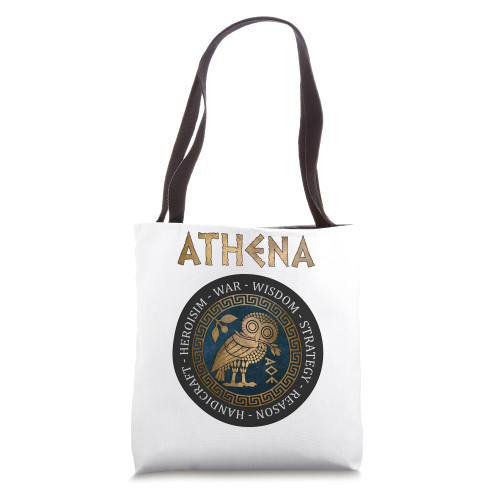 Athena Ancient Greek Goddess of Wisdom Tote Bag