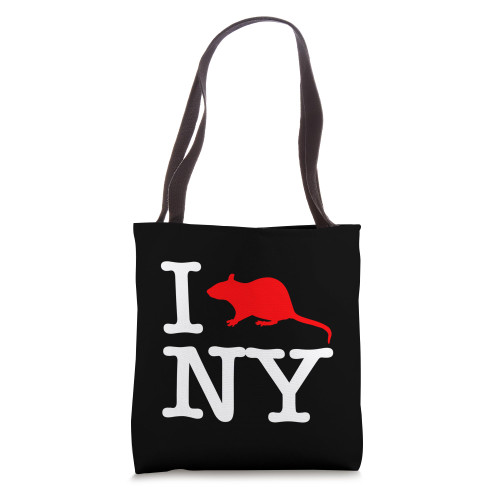 I Rat NY - Funny Saying New York City NYC New York Tote Bag I Rat NY - Funny Saying New York City NYC New York Tote Bag