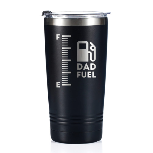 Onebttl Dad Gifts Travel Coffee Mug Tumbler 590ml/20oz, Father Birthday Gifts from Daughter/Son for Daddy on Father's Day, Christmas, Stainless Steel Insulated - Dad Fuel