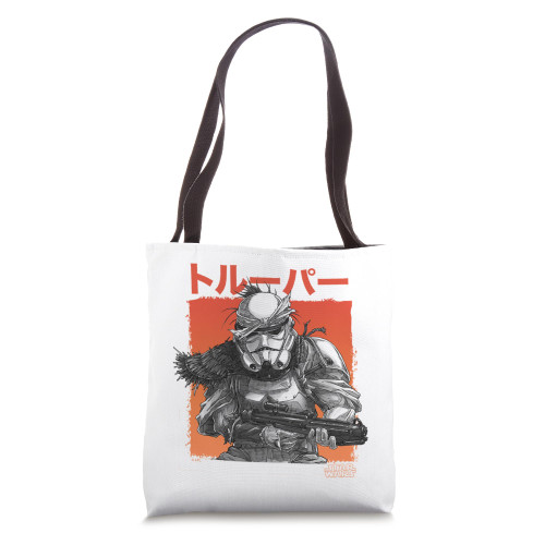 Star Wars Visions Stormtrooper Samurai Color Pop Tote Bag