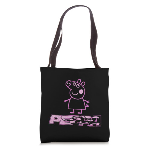 Peppa Pig Fierce Flames Logo Tote Bag